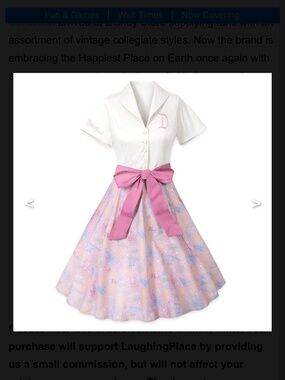 70th Anniversary Disney Dapper Dress